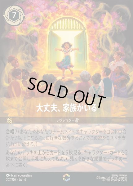 画像1: 大丈夫、家族がいる【E】{207/222}[JA-4] (1)