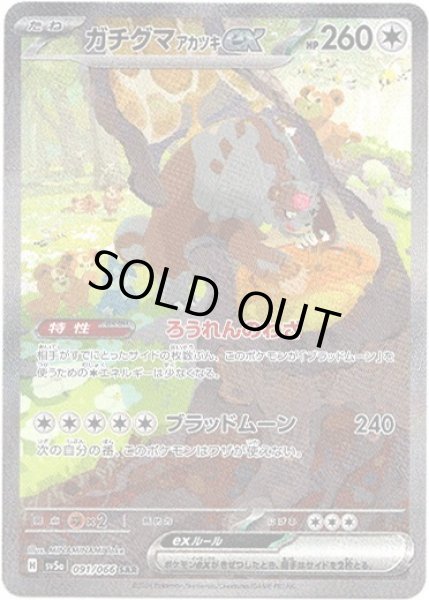 画像1: ガチグマ アカツキex【SAR】{091/066}[sv5a] (1)